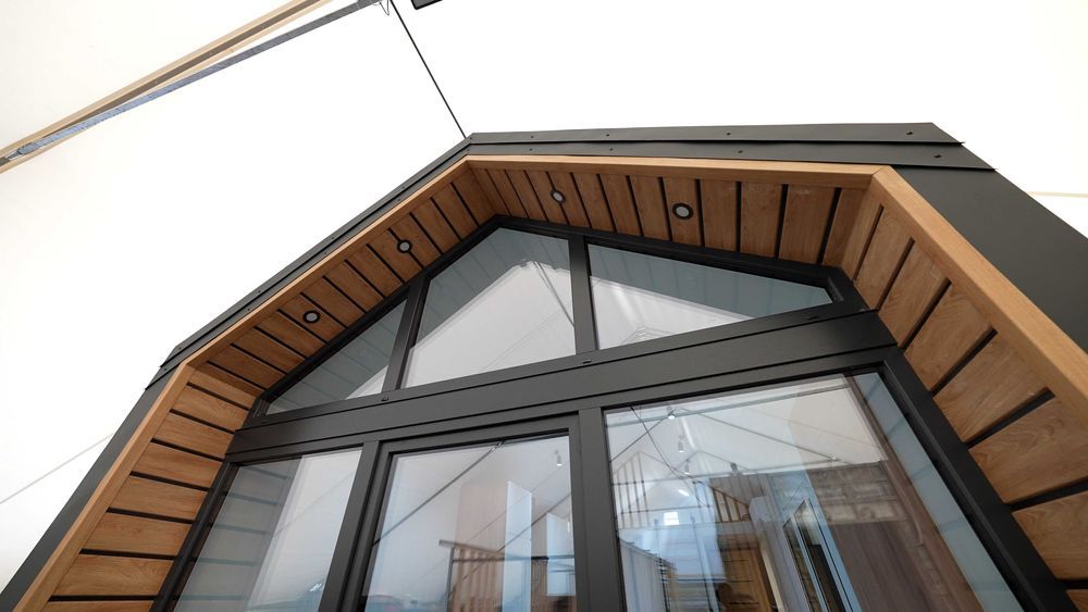 Nowoczesna Stodoła-Dom Mobilny z antresolą 35m2+12m2