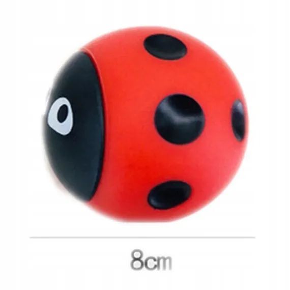 Gumowe Piłki Piłeczki Sensoryczne Owady A008