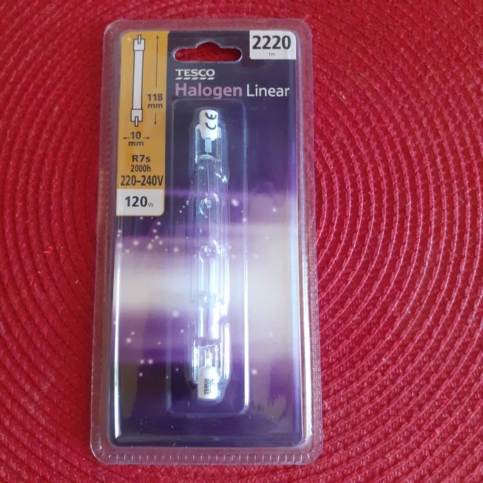 Żarówka halogenowa  120 W
