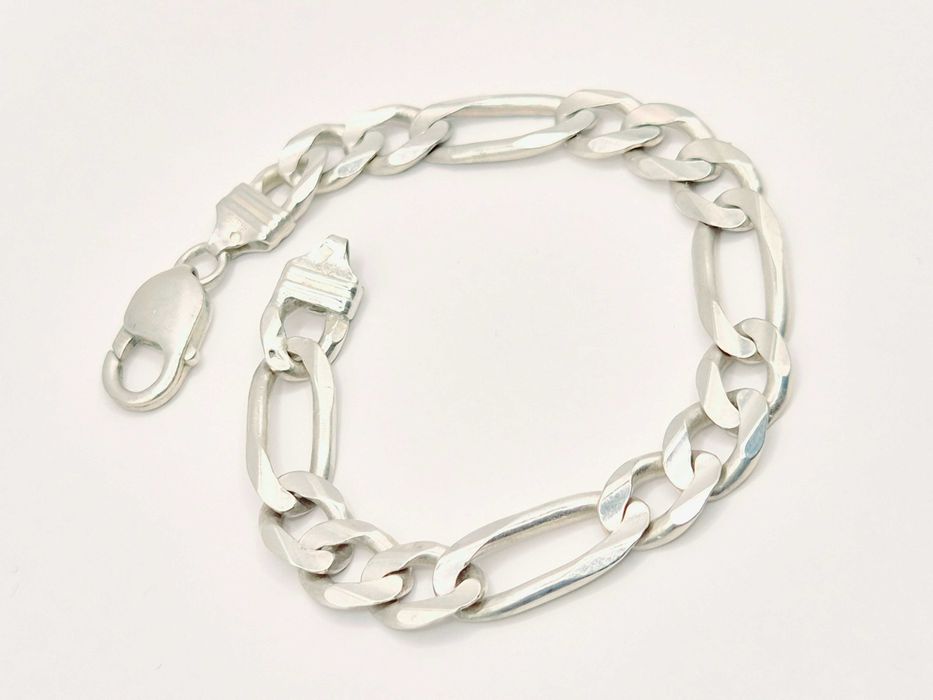 Konkretna Bransoletka wykonana ze srebra pr. 925 Figaro