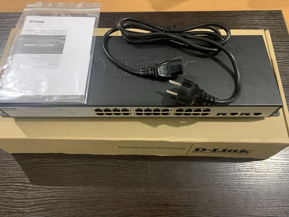 Комутатор некерований Gigabit Switch D-LINK DES-1026G