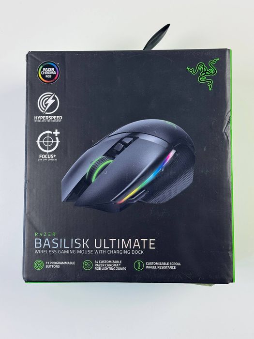 Бездротова миша Razer Basilisk Ultimate з док-станцією Black