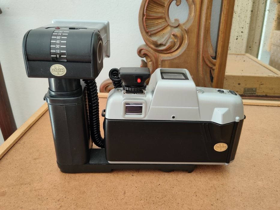 Máquina fotográfica vintage Olympia