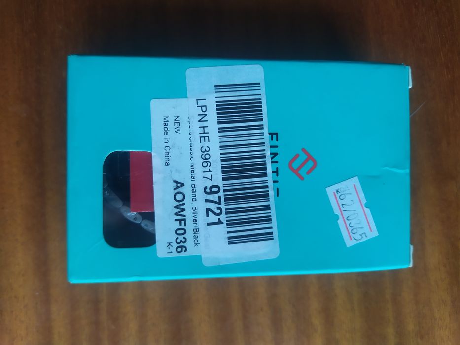 FINTIE Фирменный металлический ремешок (металевий ремінець) для часов