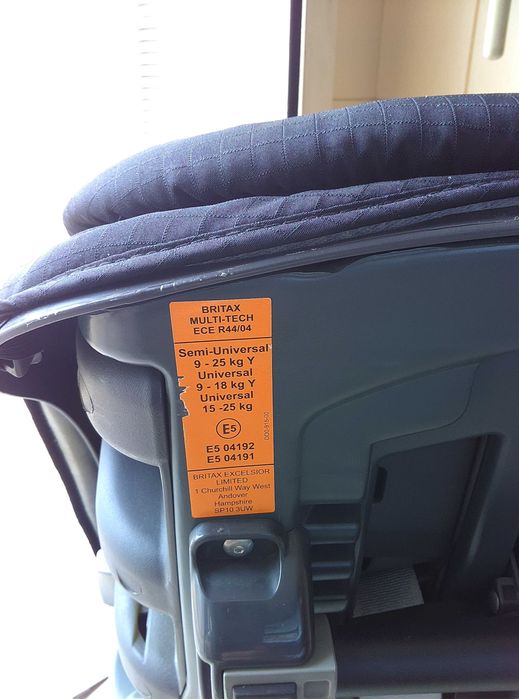 Cadeira auto Britax Römer Multi-Tech grupo I e II