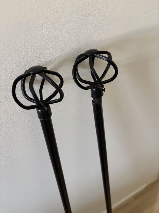 Curtain rods extenable