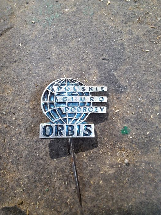 Przypinka PRL Orbis