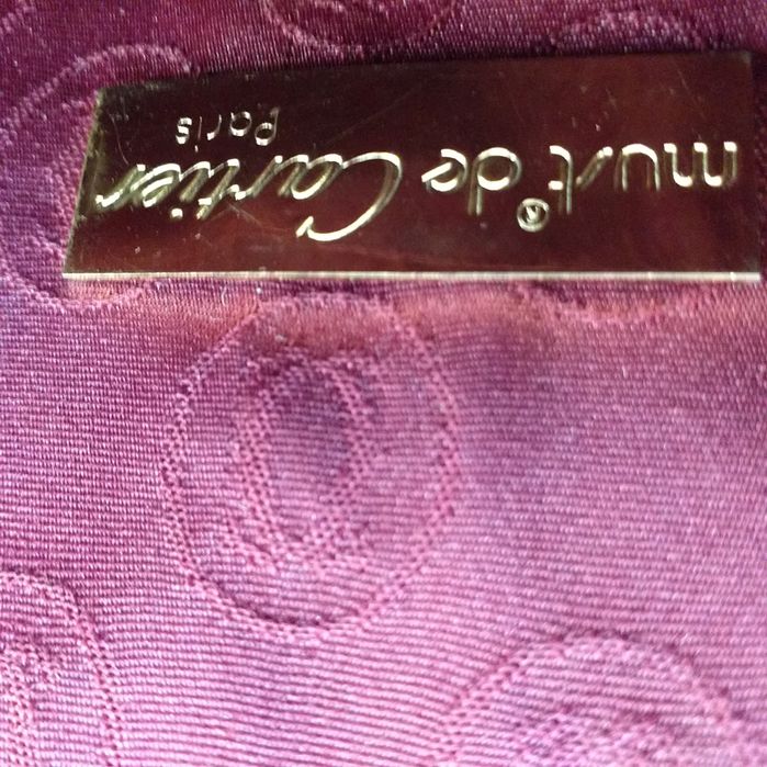 PREMIUM MUST DE CARTIER VINTAGE oryginalna skóra naturalna torebka A4