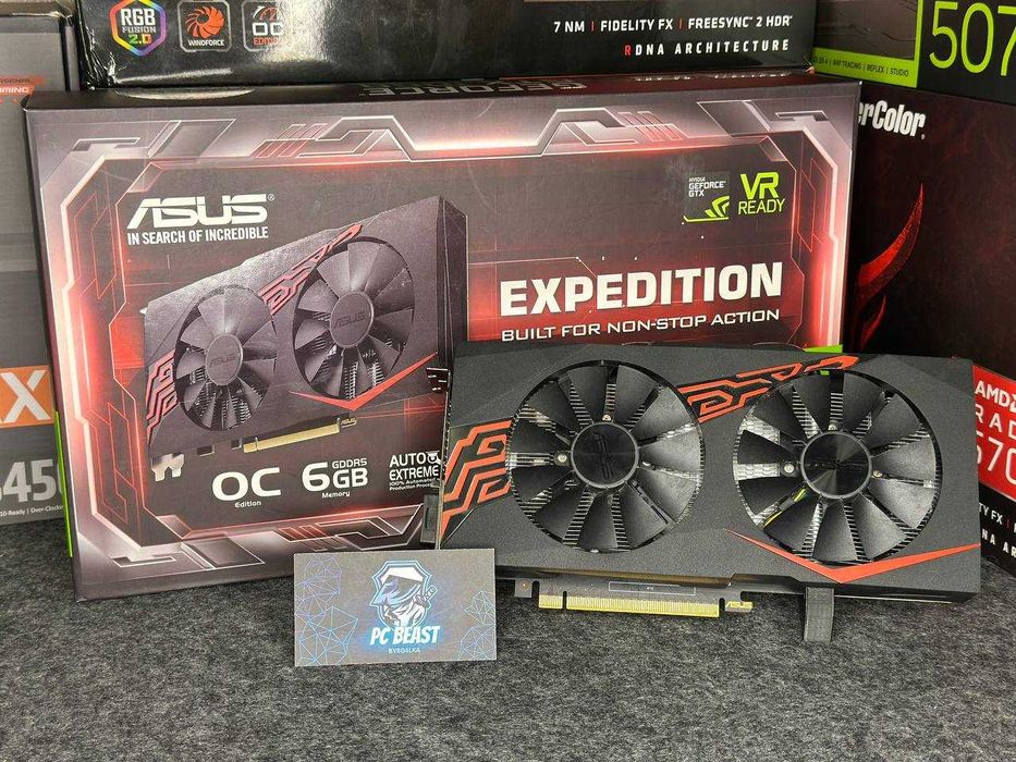 ASUS GTX 1060 6GB Expedition OC | МАГАЗИН | Гарантія 90 днів