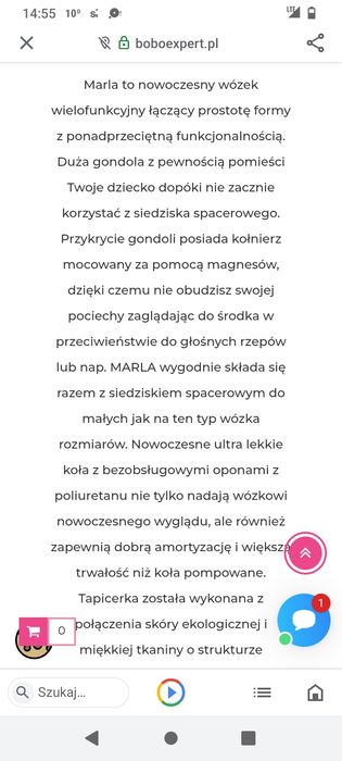 Wózek RikO marla