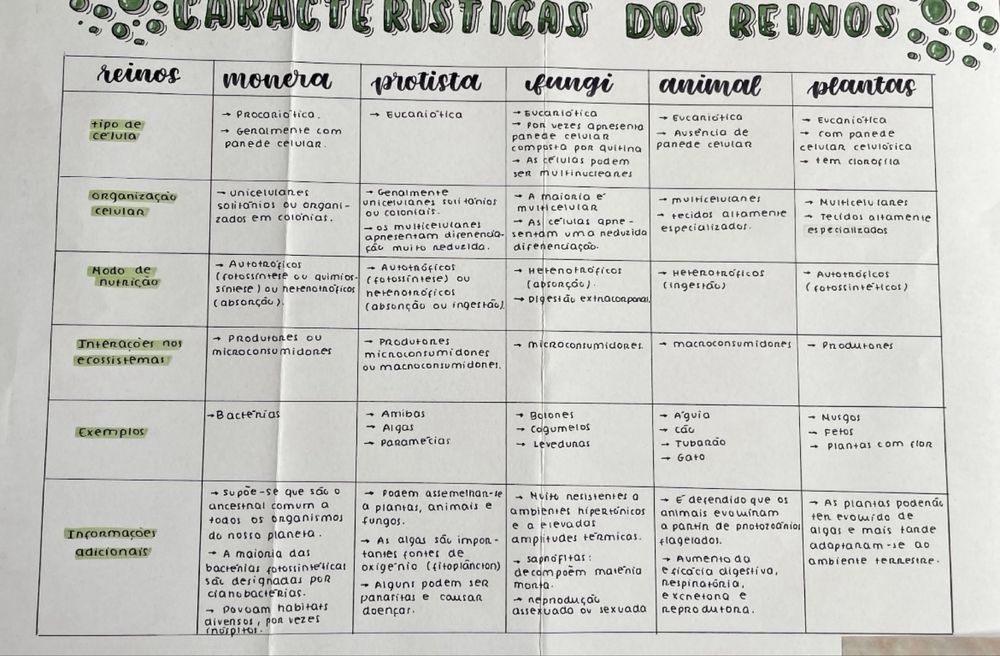Resumos Biologia e Geologia 10º e 11º para Exame Nacional IAVE 2026