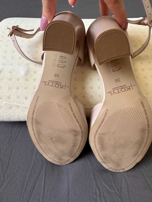 buty KOTYL ślubne nowe skórzane