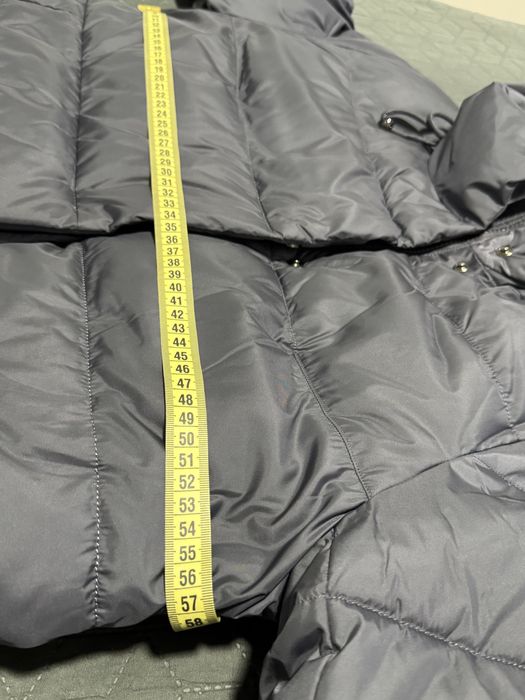 Пальто-пуховик жіноче довге з капюшоном, холлофайбер, нове