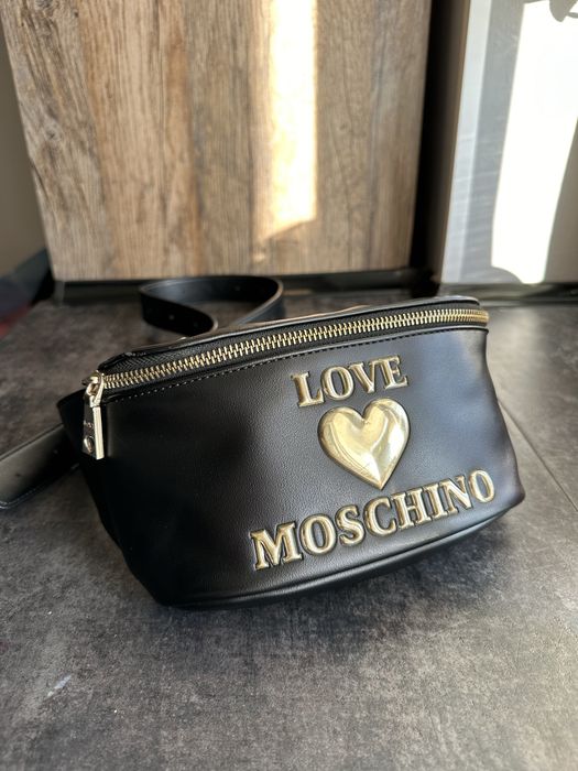 Сумка поясна/бананка LOVE MOSCHINO! Оригінал!