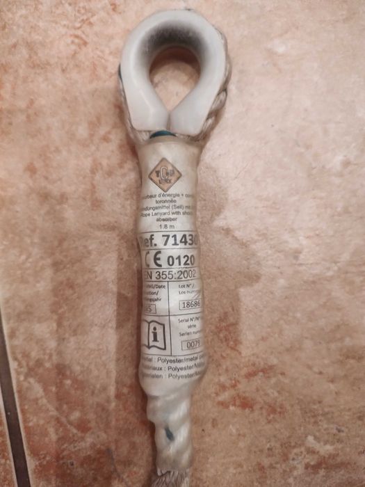 Linka amortyzująca do pracy na wysokości TOPLOCK 71430