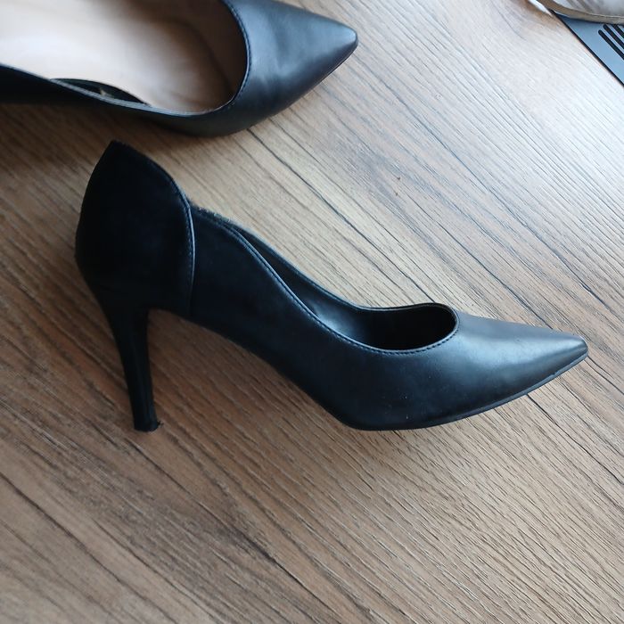 Туфлі човники чорні