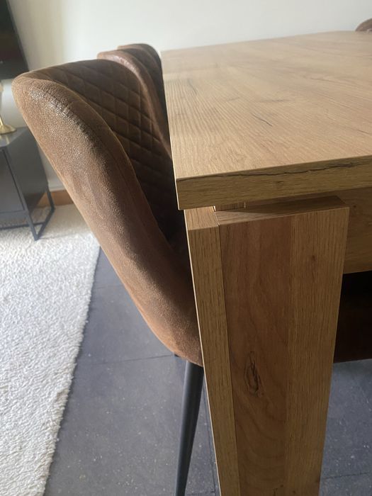 Mesa de jantar 90 x 190/280