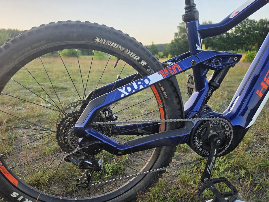 Rower elektryczny haibike flyon mtb zasięg ponad 130km rama M