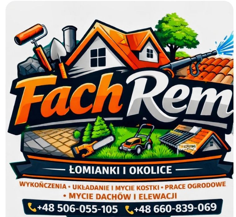 Usługi remontowo-porządkowe  solidnie i z usmiechem Łomianki i okolice