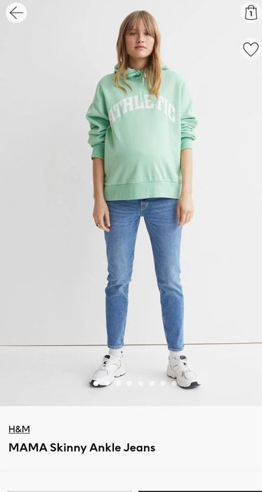 Фірмове худі оверсайз h&m S