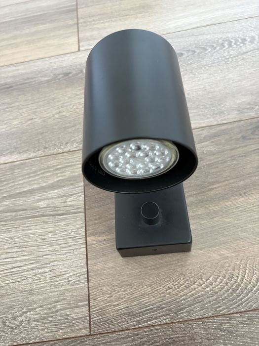 IKEA NYMÅNE kinkiet lampka ścienna czarna