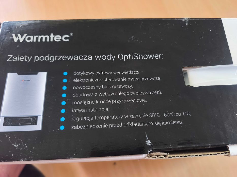 Przepływowy podgrzewacz wody, elektroniczne sterowanie, 15kw