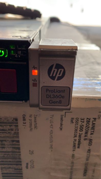 Сервер Proliant  HP  DL360e