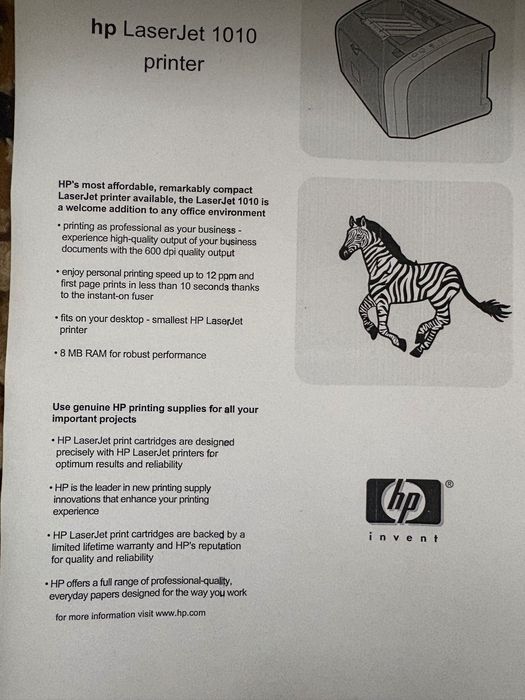 Drukarka hp1010 Windows 10 Linux