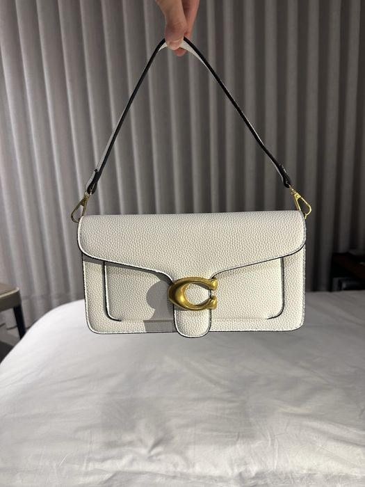 mala coach branca com nenhum uso