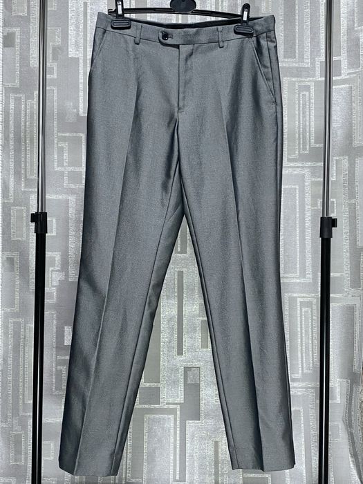 Мужской костюм двойка 50 размер серый на свадьбу свадебный