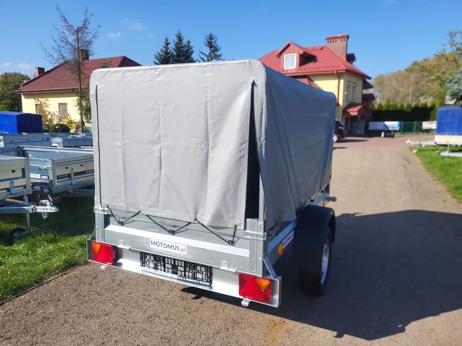Neptun Przyczepa Neptun  N7-202Ptd Ze Stelażem I Plandeka 80Cm