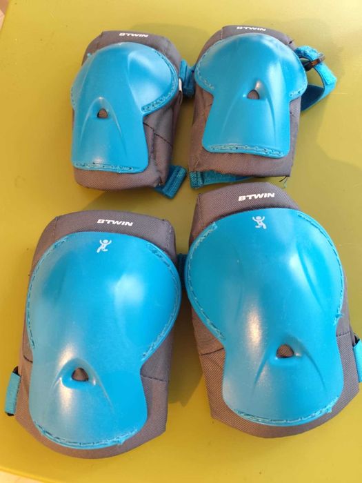 Ochraniacze Btwin XXS < 25kg (rolki, rower, deskorolka)
