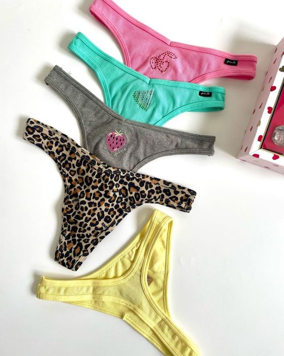 Трусики Victoriaʼs Secret Xs Білизна Вікторія Сікрет труси XS опт