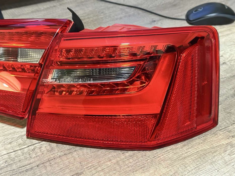 Audi A6 C7 задні фари LED рест дорест Європа Америка