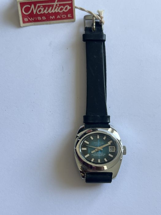 Relógio Vintage Nautica Automático – Swiss Made – 17 Rubis – Anos 70