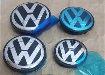 Centros jante rodas vw NOVOS Volkswagen | 4 UNIDADES