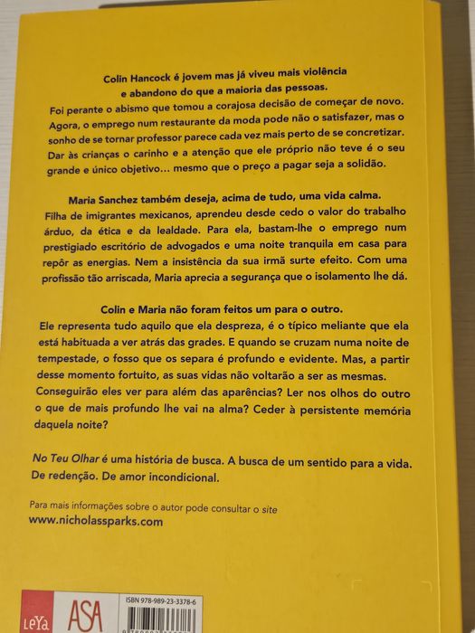 No teu olhar - Nicholas Sparks