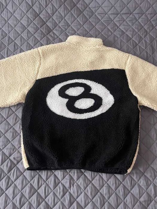 Casaco Stussy 8 Ball Sherpa Reversible Jacket Homem