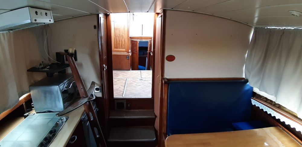 Jacht motorowy diesel Mercedes hauseboat