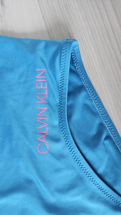 Niebieski strój kąpielowy ck Calvin klein 164 cm Bikini