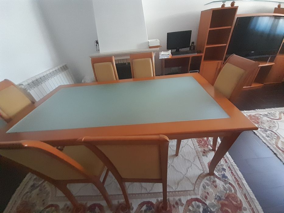 Novo preço: mobília de sala e mesa de sala retangular