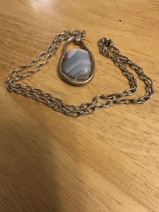 Piękny stary wisiorek ze srebra