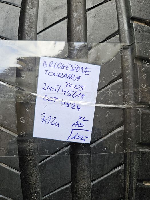 Bridgestone 245/45 r19 Turanza T005 /// NOWA 2025r wysyłka