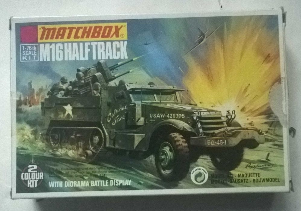 M16 Halftrack-Matchbox 1:76