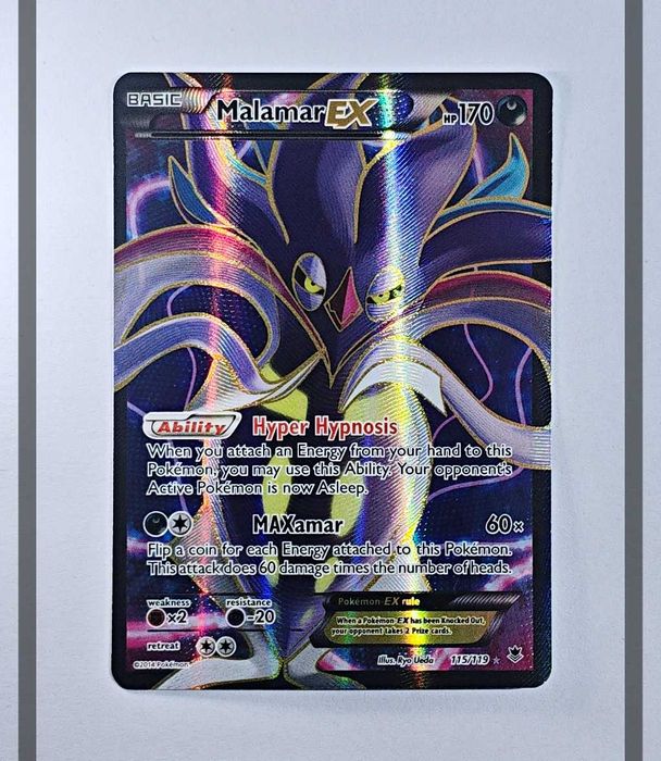 Malamar Ex 115/119 PHF Pokemon ENG-LP