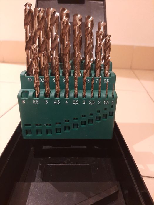 Jogo de Brocas , 1 a 13mm