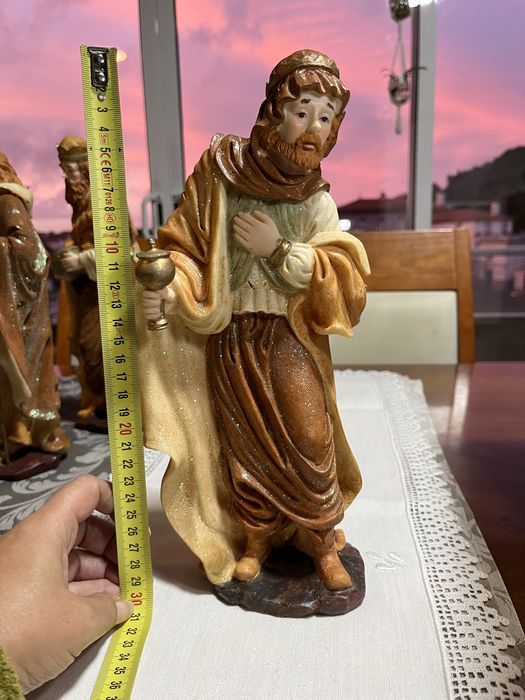 Figuras de presepio 30cm altura, antigo