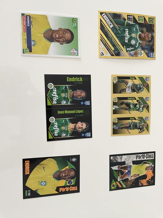 Cromos Endrick Palmeiras