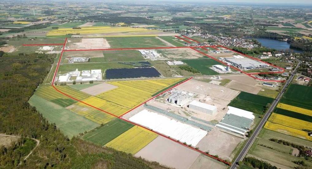 Działka inwestycyjna 1,8 ha – strefa przemysłowa