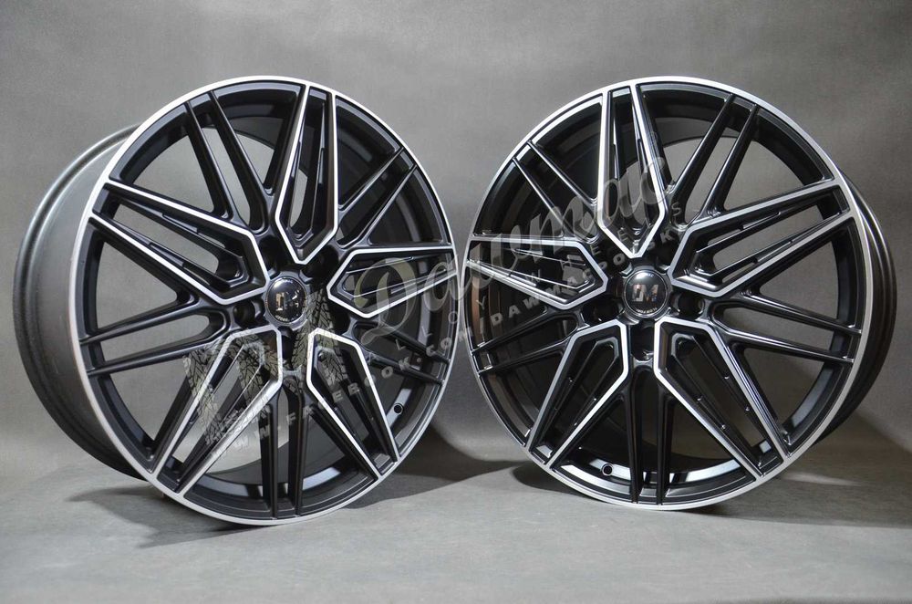 Felgi DM33 20" 8,5J ET30 + 10J ET35 5x120 Matte Black Machine Face